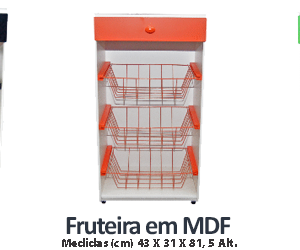 Fruteira MDP C/ Gaveta - RONICARDO
