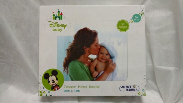 Cobertor Solteiro Infantil Disney pd 0,90x1,10 cx = JOLITÉX