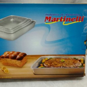 Forma de Alumínio 04 Peças polida = MARTINELLI