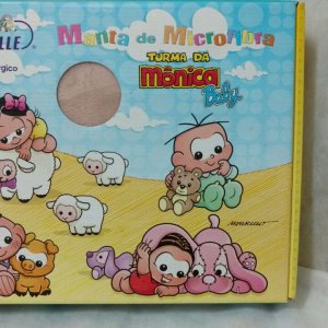Manta Infantil Microfibra Turma da Monica Baby 0,90x1,10 = JOLITEX