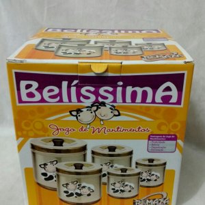 Mantimento de alumínio Polida / Vermelha = REMAZA