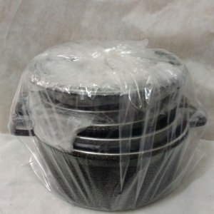 Panela Alumínio Fundida c/ Tampa F. Craqueada = CAVA