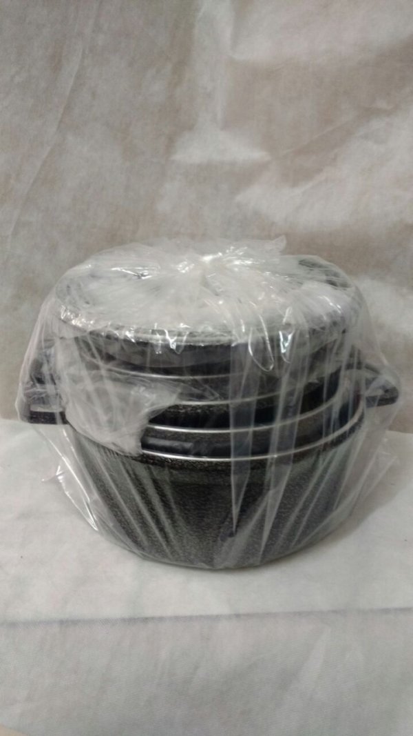 Panela Alumínio Fundida c/ Tampa F. Craqueada = CAVA