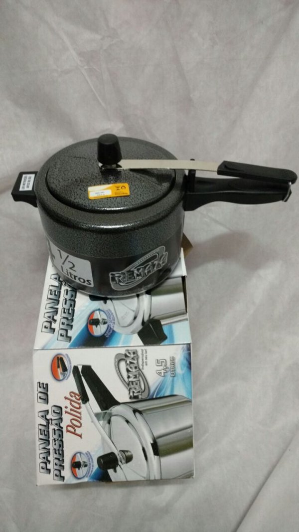 Panela de Pressão Craq/Verm 4,5 Litros = REMAZA