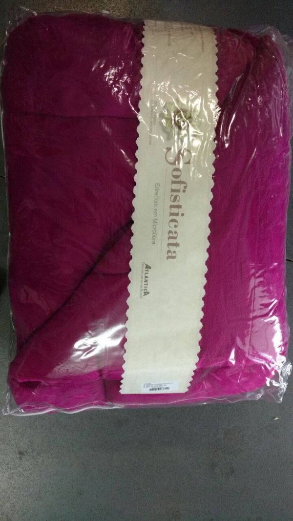 Coberdrom Casal Queen Microfibra Sofisticata 2,20x2,40 - ATLANTICA