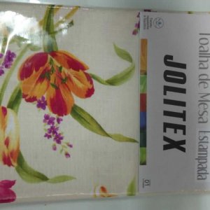 Toalha de Mesa Tecido Estampada 1,40x1,40 - JOLITEX