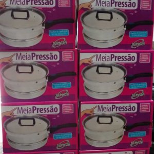 Panela Meia Pressão Polida - REMAZA
