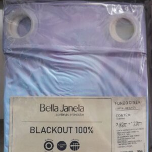 Cortina Blackout Corta Luz PVC 2,60x1,70 - BELLA JANELA
