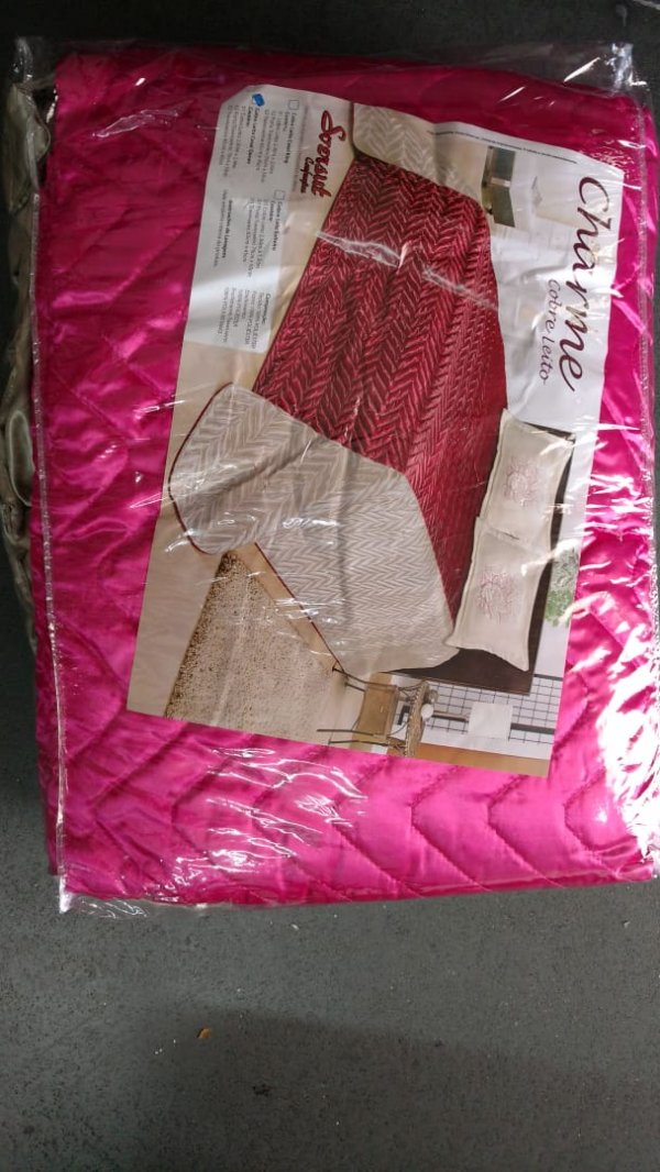 Cobre Leito Casal Queen Charme 05 Peças 2,50x2,40 - SVERSUT