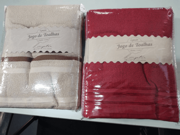 Toalha de Banho 04 Peças Portinari- LM - TECELAGEM
