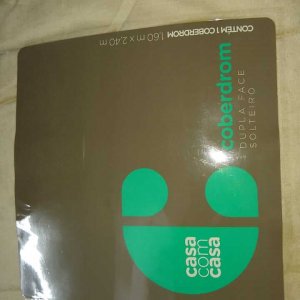 Coberdrom Solteiro Dupla Face 1,60x2,40 Casa Com Casa - LEPPER