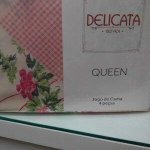 Lençol Casal Queen Delicata 150 Fios 4 Pçs - YOHANA