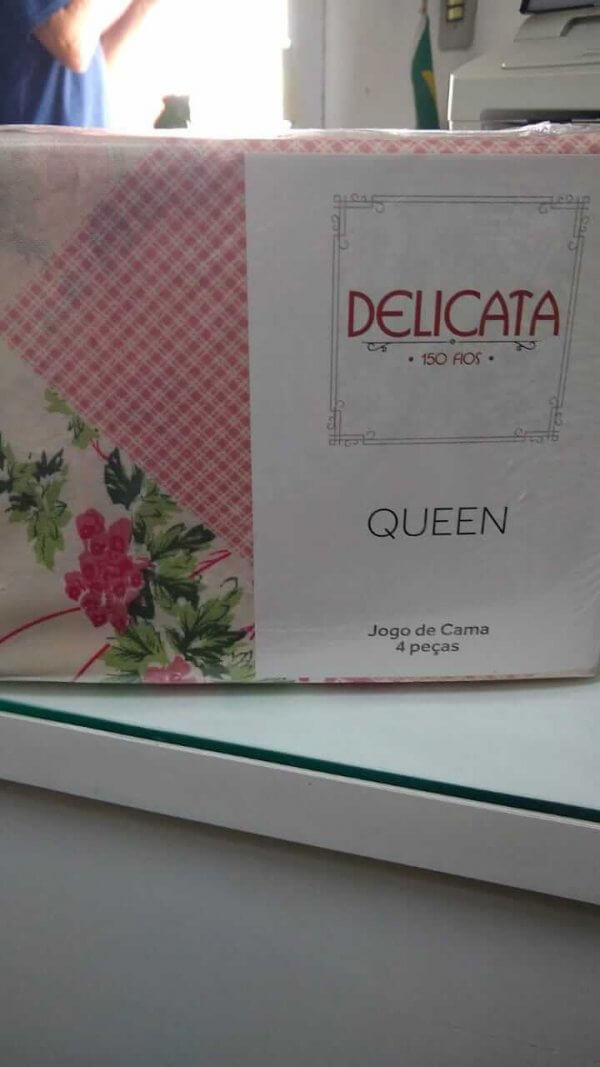Lençol Casal Queen Delicata 150 Fios 4 Pçs - YOHANA