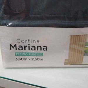 Cortina Mariana Rustico 2,50X3,60 - YOHANA
