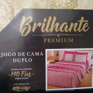 Lençol Casal Brilhante 04 Pçs 2,20x2,40 - MAMBER