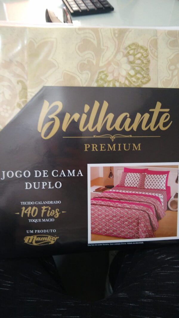Lençol Casal Brilhante 04 Pçs 2,20x2,40 - MAMBER