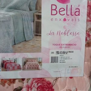 Cobre Leito Casal La Noblesse 2,20X2,40 03 pçs - BELLA ENXOVAIS