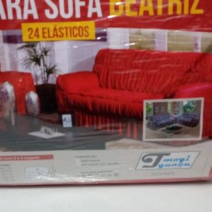 Capa Sofá Beatriz 24 Elásticos - MOGI GUAÇU