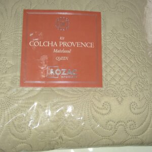 Colcha Queen Provence Matelassê 03 Pçs 2,40x2,60 - ROZAC