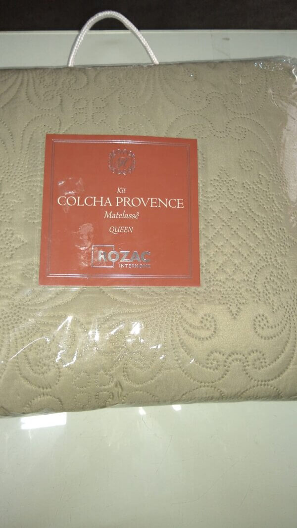 Colcha Queen Provence Matelassê 03 Pçs 2,40x2,60 - ROZAC