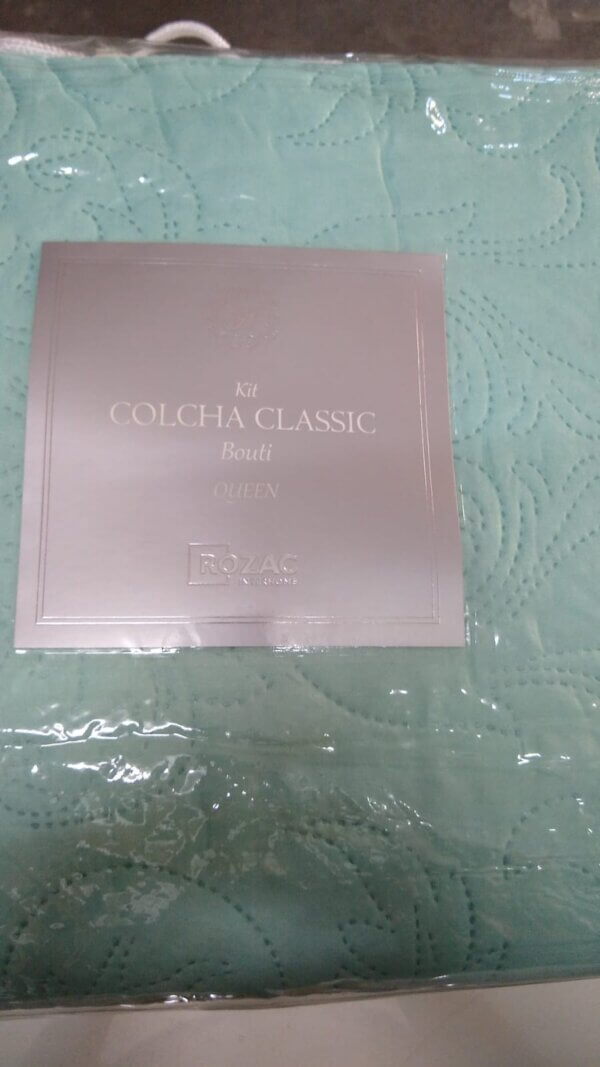Colcha Queen Classic Bouti 03 Pçs 2,40x2,60 - ROZAC