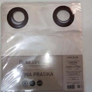 Cortina Blackout Pratika c/ voil 2,60x1,70 - BELLA JANELA