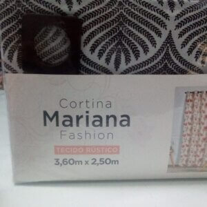 Cortina Mariana Estampada Fashion 2,50X3,60 - YOHANA