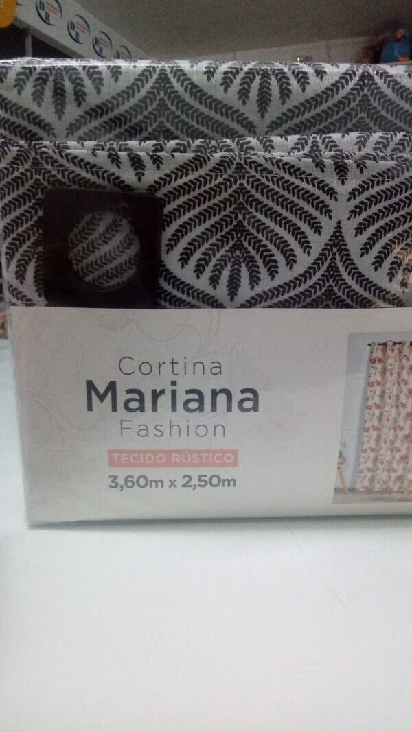 Cortina Mariana Estampada Fashion 2,50X3,60 - YOHANA