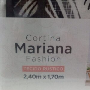 Cortina Mariana Estampada Fashion 1,70X2,40 - YOHANA