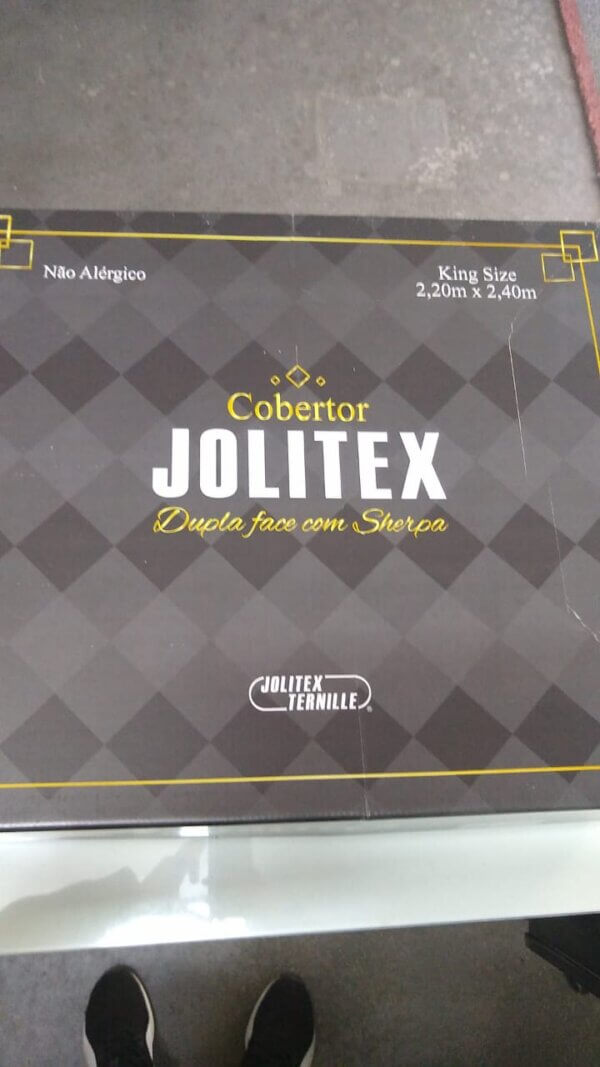 Cobertor Casal Dupla Face c/ Sherpa 2,20x2,40 - JOLITEX