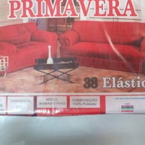 Capa Sofá Primavera 38 Elásticos - PRIMAVERA ENXOVAIS