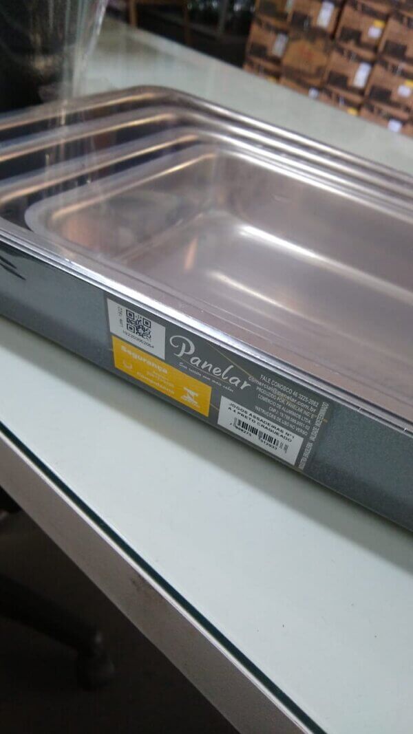 Forma Aluminio Antiaderente 04 pçs Craq/Verm - PANELAR