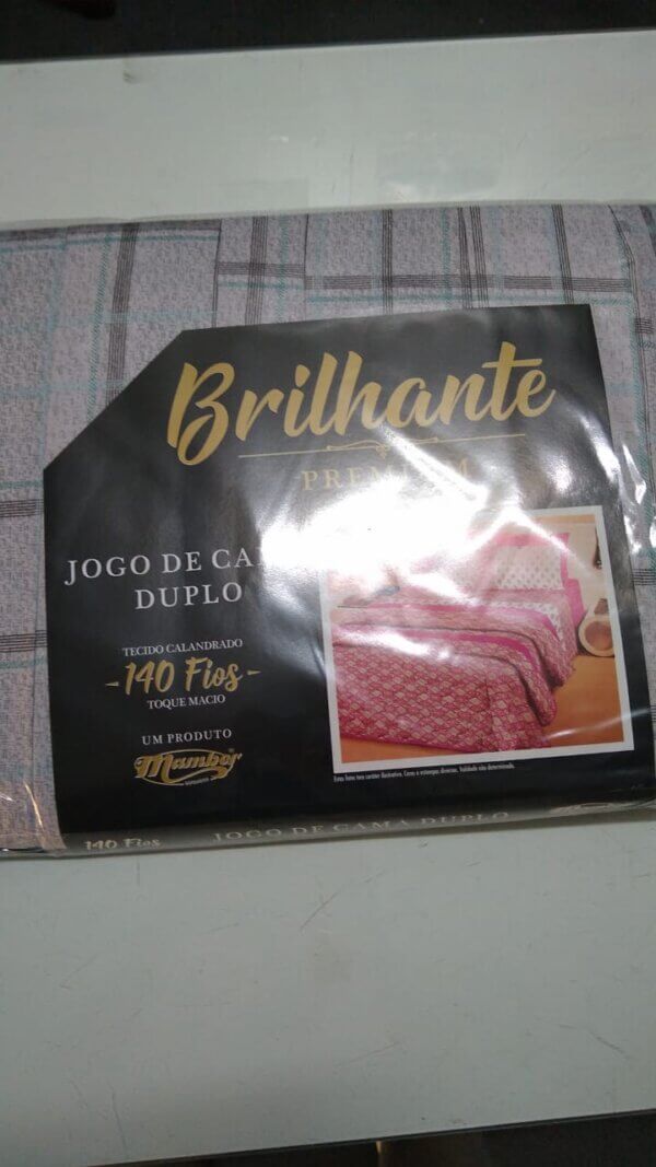 Lençol Casal King Brilhante 2,30x2,50 - MAMBER