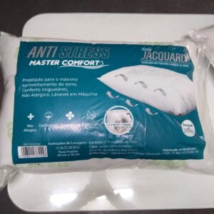 Travesseiro Anti-stress Jacquard Master Confort 50x70 - PILLOWTEX
