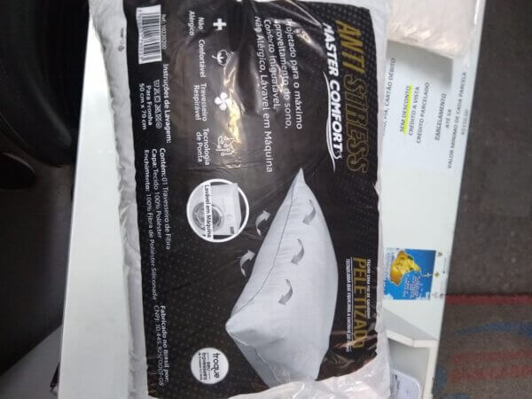 Travesseiro Ant-istress Peletizado Master Confort 50x70 - PILLOWTEX