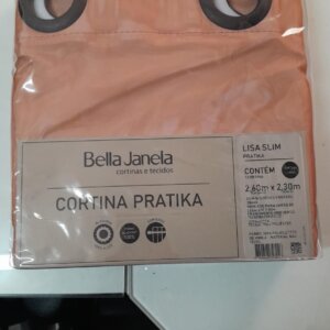 Cortina Blackout Pratika C/ Voil 2,60x2,30 - BELLA JANELA