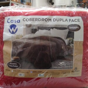 Coberdrom Queen Dupla Face C/ Sherppa 2,20 x 2,40 - W MENEGATTI