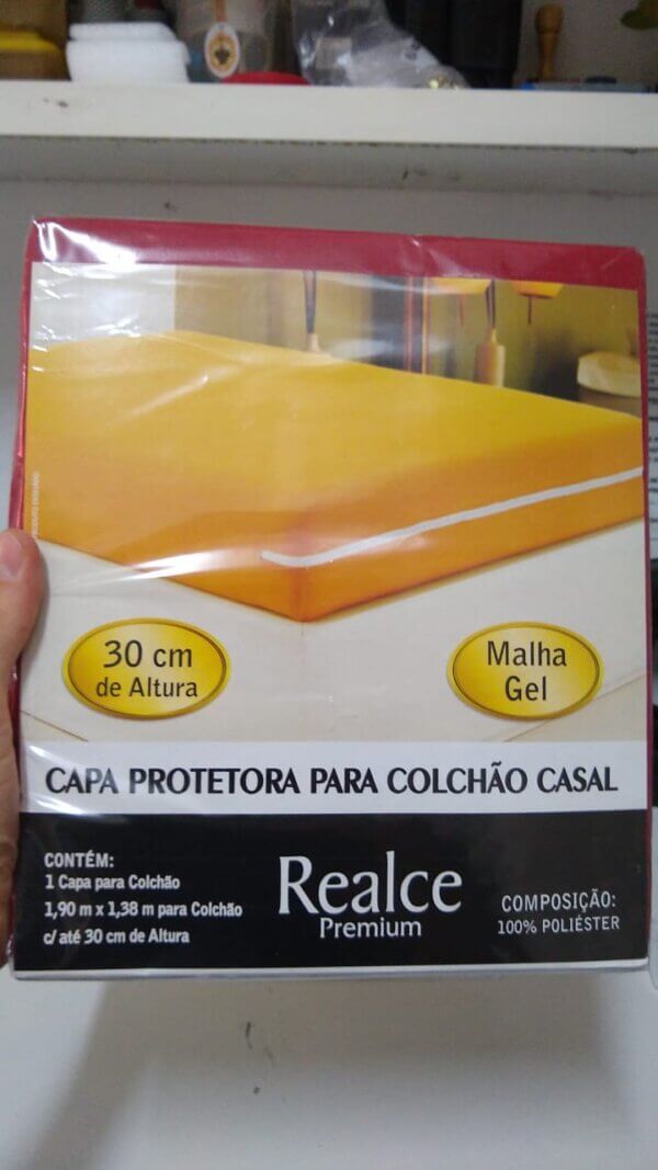 Capa de Colchão Casal Malha Gel 30 Cm Altura - SULTAN
