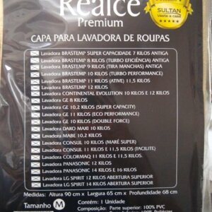 Capa Máquina Realce Premium - SULTAN