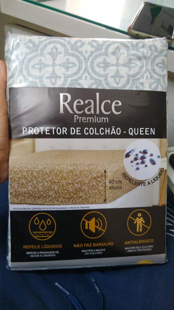 Capa Protetora De Colchão Queen Realce 40 cm Altura - SULTAN
