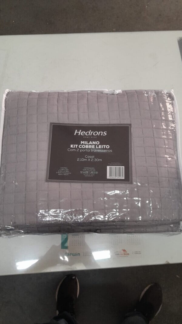 Cobre Leito Casal Milano 03 Pçs 2,10 x 2,30 - HEDRONS