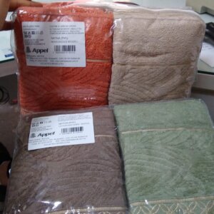 Toalha De Banho 04 Pçs Nativa 0,68 x 1,35 - APPEL