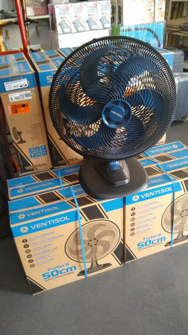 Ventilador de Mesa Turbo 50 cm - VENTISOL