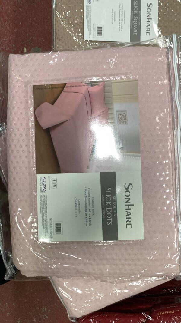 Colcha Solteiro Slick Dots/Square 1,60 x 2,40 - SULTAN