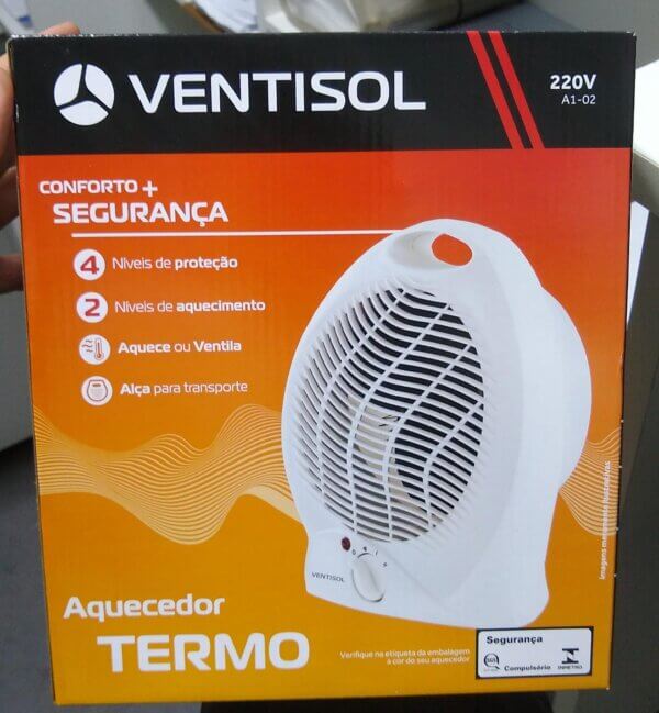 Aquecedor Termo A1 Branco - VENTISOL