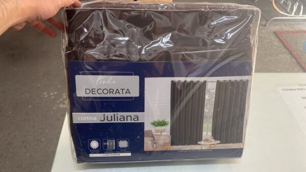 Cortina Blackout Tecido Decorata Juliana 4,20 x 2,50 - YOHANA
