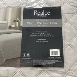 Colcha King Patchwork Lisa 2,60 x 2,80 - SULTAN