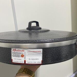 Paeja/Disco 10 Litros Craq/Verm Tampa De Aluminio - MARTINELLI