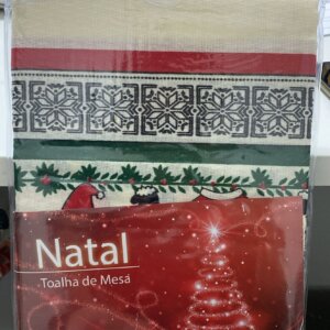 Toalha de Mesa Natal Redonda 1,40 - RANER