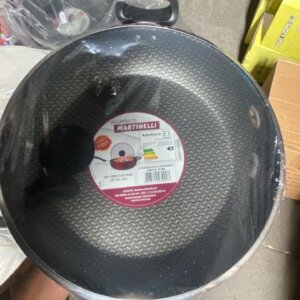 Frigideira N° 32 Antiaderente Tampa de Vidro Cabo Reforçado - MARTINELLI